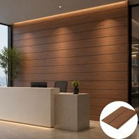 Panneau mural en PVC personnalisé résistant aux chocs, panneaux muraux 3D, revêtement décoratif pour les espaces commerciaux, bureaux, usines, entrepôts