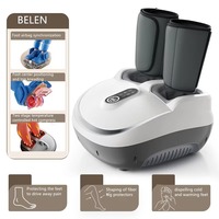 Elektrisches Shiatsu-Fußmassagegerät mit Wärme, Vibration, Luftkompression und Tiefenknetfunktion für Fuß, Wade und Bein OEM ODM