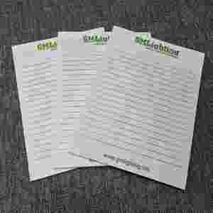 Blocs-notes de bureau personnalisés avec logo imprimé A4, de haute qualité, faciles à détacher, pour une utilisation promotionnelle - Product Image 2