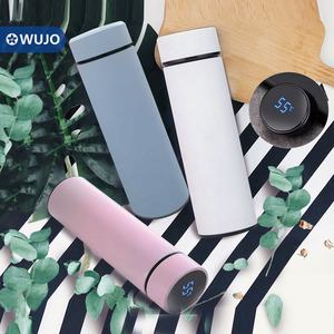 Termo de Acero Inoxidable de Doble Pared con Infusor de Té de 500 ml, Sublimable, con Pantalla de Temperatura - Product Image 2