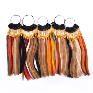Disponibile 100% Real Remy Human Hair Color Ring chart <span class=keywords><strong>per</strong></span> extension <span class=keywords><strong>per</strong></span> <span class=keywords><strong>capelli</strong></span>, color Ring Kit 28 Solors <span class=keywords><strong>per</strong></span> parrucche <span class=keywords><strong>di</strong></span> <span class=keywords><strong>capelli</strong></span> umani - Product Image 2