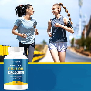 Suplemen minyak ikan Softgel, Vegetarian Omega-3 kapsul minyak ikan - Product Image 4