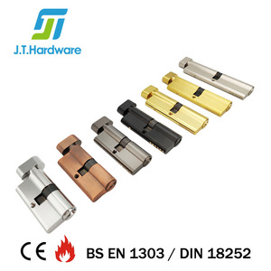 Chìa Khóa Đôi Đồng Thau Nguyên Khối 12 Chấu Châu Âu Xi Lanh Khóa Cửa An Ninh Chống Khoan - Product Image 6