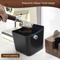 Contenitore Antiscivolo per Fondi di Caffè Espresso, Stabile e Ammortizzante, per Baristi e Uso Domestico