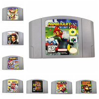 En stock, haute qualité, nouveau jeu vidéo Cartouche de jeu vidéo Conker Yellow Shell Donkey Kong pour Nintendo 64, version américaine, cartes de jeu vidéo N64