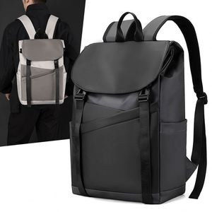 2026 New Fashion Waterproof Nylon Men's Backpacks College Students Business Travel Laptop Backpack <b>Bags</b> - Product Image 3