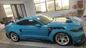 Kit carrosserie Mustang style GTD Wild Horse – Pare-chocs avant et arrière, spoiler, capot en fibre de carbone – Neuf, auto-adhésif, à remplacer - Product Image 5