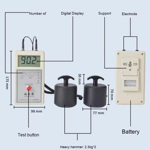 Probador de resistencia de superficie ESD de uso 40H Digital, Anti-HV seguro con un clic, 350g portátil para prueba de puesta a tierra de fábrica electrónica - Product Image 1