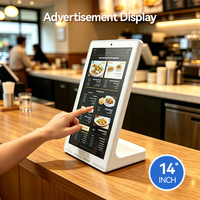 Yeni L Şekilli 10.1/14/15.6 İnç Rk3566 LCD Dokunmatik Ekranlı Müşteri Geri Bildirimli POS Sistem Tablet Android 13 Reklam Oynatıcıları