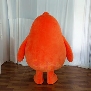 Costume de mascotte adorable avec un visage souriant, fabriqué en matériau EVA de qualité supérieure, parfait pour le cosplay de dessins animés et les célébrations de carnaval - Product Image 4