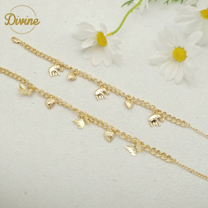 Vente chaude prix de gros chaîne populaire bracelet animal Oro laminado de 14K Bijoux de mode Pulsera de la <span class=keywords><strong>serie</strong></span> animal - Product Image 6