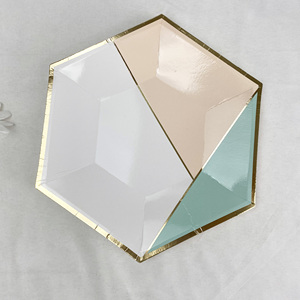 Nuovi Piatti, Bicchieri e Tovaglioli <span class=keywords><strong>di</strong></span> Carta Colorati, Set Completo <span class=keywords><strong>per</strong></span> <span class=keywords><strong>Feste</strong></span> <span class=keywords><strong>di</strong></span> <span class=keywords><strong>Compleanno</strong></span>, San Valentino, Matrimoni <span class=keywords><strong>per</strong></span> 8 Ospiti - Product Image 3