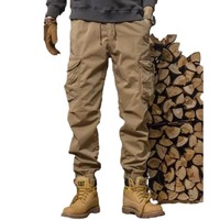 Pantalon cargo pour homme, pantalon de randonnée élastique pour l'extérieur, pantalon de chasse décontracté, pantalon multi-poches, pantalon de travail pour homme, pantalon de jogging grande taille