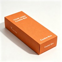Boîte à biscuits personnalisée recyclable la moins chère, boîte d'emballage personnalisée pour beignets, pain, gâteaux au chocolat, pain aux noix avec compartiment à sauce