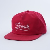 Yukaihe Fabrikant Op Maat Gemaakte 5-Panel Unstructured Snapback Caps Met Borduurlogo