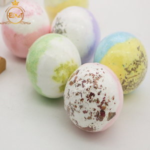 1/6 Hot Sale Handmade Bath Bombs Set Fizzy Dried Flowers Petals Organic Natural Ingredient <strong>SPA</strong> <strong>Foam</strong> - Product Image 4