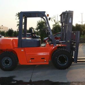 Carretilla elevadora diésel de <span class=keywords><strong>8</strong></span> toneladas al mejor precio, motor sobrealimentado todoterreno, carretilla elevadora de servicio pesado 4WD a la venta - Product Image 2