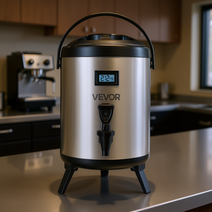Distributeur de boissons isotherme Vevor en acier inoxydable, 1,5 gallon, pour boissons chaudes et froides, qualité professionnelle - Product Image 2