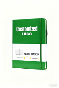 A5 Custom Business Notebook Planner PU Leather Hardcover <b>Journal</b> Agenda Diary Notepad PVC Promotional Stationery LOGO Printing - Product Image 2