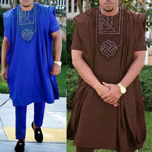 Abito Rosso Caldo H & D per Uso Quotidiano, Design Tradizionale, Abiti da Sposa Africani alla Moda - Product Image 3