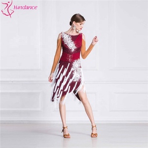 Robe de danse latine en gros L-18280, robe de danse latine sexy pour adultes, robes de danse latine américaine - Product Image 3