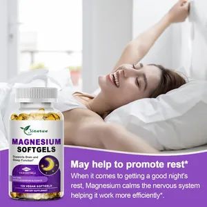 Non-Gmo Gluten Free Improve Sleep Quality Sleep Melatonin Softgel Capsule Rapid Release Sleep Capsules