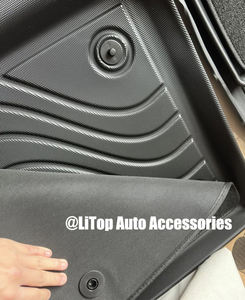 Tapis de voiture personnalisés 5D, ensemble complet de tapis pour <span class=keywords><strong>Kia</strong></span> <span class=keywords><strong>EV6</strong></span> Ev5 2022 2025, tapis de sol de voiture, accessoires de voiture, couvre-<span class=keywords><strong>coffre</strong></span> - Product Image 2