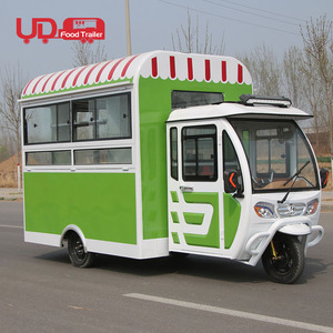 Piaggio รถเข็นอาหารแบบปรับแต่งได้,รถ Piaggio Ape รถตุ๊กตุ๊กรถสามล้อไอติมมือถือรถเข็นไอศกรีมตู้กาแฟรถบรรทุกอาหาร - Product Image 3