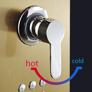 Atacado 304/201 Aço Inoxidável Painéis De Parede Do Chuveiro Wall Mounted Multi Funcional Painel Do Chuveiro Do Banheiro - Product Image 5