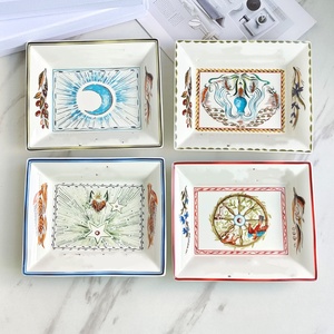 Cenicero de Estilo Europeo, Ligero y Lujoso, Creativo, con Diseño de Sol y Estrellas, para el Hogar y la Oficina - Product Image 4