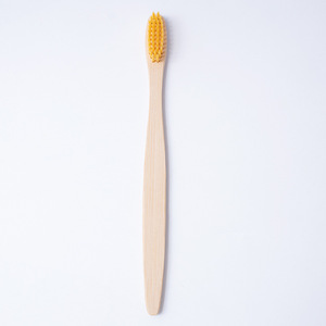 Cepillo de Dientes de Bambú y Madera para Adultos, con Cerdas <span class=keywords><strong>Suaves</strong></span> de Carbón de Bambú, Afilado, Multi-Pack, para Hoteles y Alojamientos, Venta al por Mayor - Product Image 3
