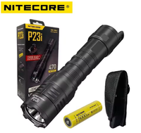 Nouvelle lampe rechargeable USB-C Nitecore P23i, 5000 Lumens, lampe torche LED, lanterne à bulles, batterie intégrée de 5000mAh