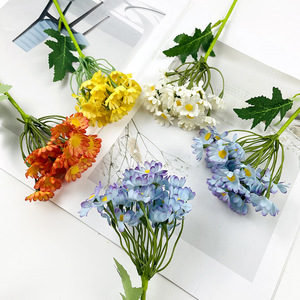 Fleurs de marguerite artificielles 32 cm, bouquet de fleurs en soie pour mariage, décoration de la maison, accessoires de photographie - Product Image 2