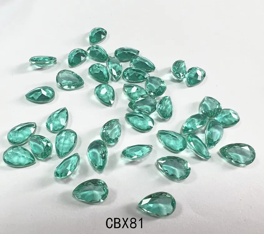 Wuzhou color change crystal fusion stone alexandrite synthetic gemstone jewelry