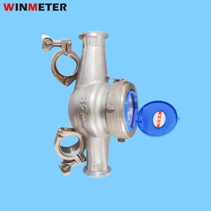 OEM工場製 DN32 クランプ式流量計 304/316L ステンレス鋼 R100 CE認証取得済み 純正メーカー 工業用リサイクル 経済的 - Product Image 4