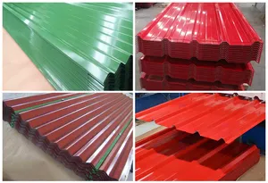 屋根板板波形金属屋根シートカラーコーティングPPGI PPGL中国メーカー