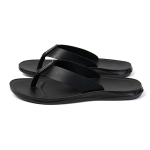 Men's Fashion <b>Flip</b> <b>Flops</b> EVA Outsole Anti Slippery Open Toe Summer Outdoor <b>Slippers</b> Size 39-47 Pu Upper - Product Image 4