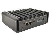 Mini ordinateur industriel sans ventilateur I5 I7 4th 4G 8G Dual 1000M Lan PC industriel bon marché
