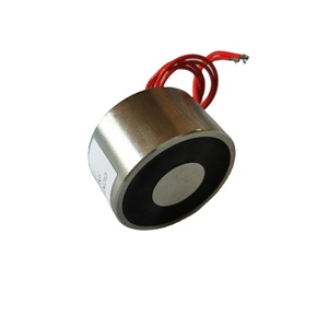 Nhà máy tùy chỉnh DC 12V 24V p5027 <span class=keywords><strong>mini</strong></span> giữ nâng nam châm điện từ trong 50kgs lực lượng cho người giữ thiết bị - Product Image 1