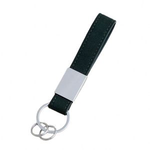 Llavero de Coche de Lujo de Alta Gama en Gamuza, Llavero Personalizado para Parejas con Correa y Cordón, Llavero de Cuero - Product Image 4