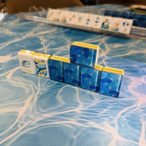 Nouvel Arrivage – Ensemble de Mahjong de Luxe Style Hamptons – Jeu de Tuiles Premium 160 Pièces – Mahjong Américain en Acrylique – <span class=keywords><strong>Agent</strong></span> Agréé - Product Image 3