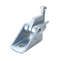 Fixation universelle électrogalvanisée UTT10 pour la stabilisation des conduites de sprinklers incendie