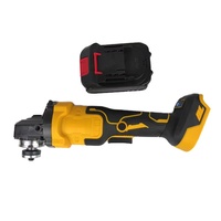 Meuleuse d'angle industrielle multifonctionnelle rechargeable 125 mm, polisseuse à batterie au lithium, machine de découpe à gâchette pour bricolage domestique