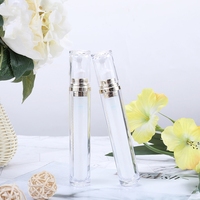 Applicateur de massage vide de 20ml emballage Tube de crème cosmétique pour les yeux sans air avec boule roulante