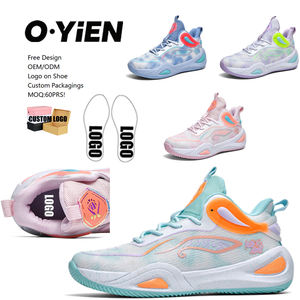 <strong>2026</strong> New Men's <strong>Basketball</strong> <strong>Shoes</strong> Chinese Trend Graffiti Breathable Mandarin Duck Youth Game Training <strong>Shoes</strong> 35-45 - Product Image 1