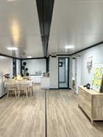 Maison conteneur extensible préfabriquée modulaire pour hôtel, bureau, villa, terrain non utilisé, parc