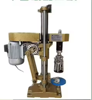 Machine de capsulage de bouchon en aluminium antivol semi-automatique électrique pour boissons liquides orales pour bouteilles/canettes en plastique alimentaire