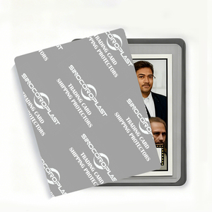 Protector <span class=keywords><strong>de</strong></span> Tarjetas Coleccionables Gris <span class=keywords><strong>de</strong></span> 3.5 x 4.5 Pulgadas al por Mayor, Funda Protectora para Envío <span class=keywords><strong>de</strong></span> Tarjetas, Soporte Superior <span class=keywords><strong>de</strong></span> Cartón, Impermeable - Product Image 2