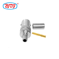 Connecteurs coaxiaux RF BNC femelle à sertir droit pour câbles RG58, LMR195, RG223, RG142, RG400 – Approvisionnement direct usine