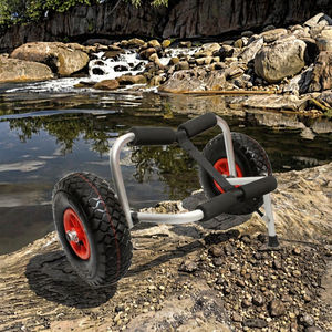 Chariot de kayak en aluminium Structure de conteneur à roulettes Personnalisable OEM Chariot de kayak à main - Product Image 3